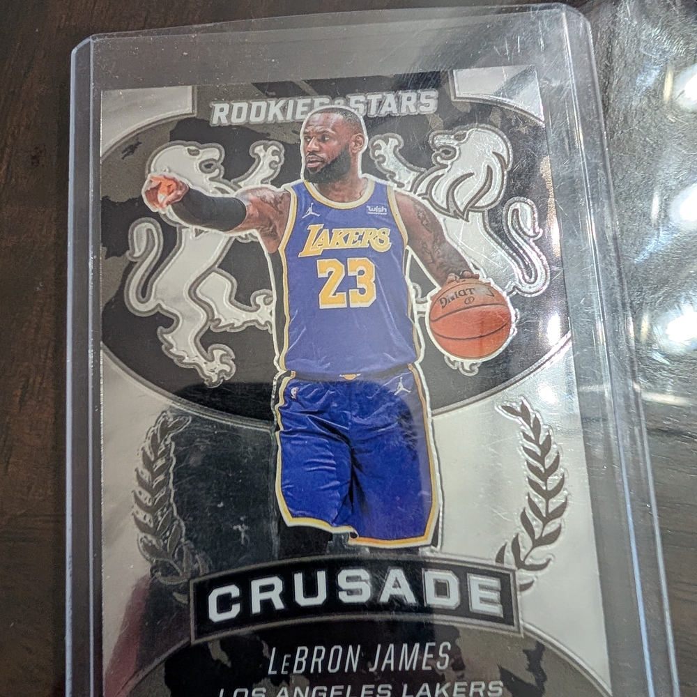 Panini Crusade Rookie & Stars Card - Blue and Yellow